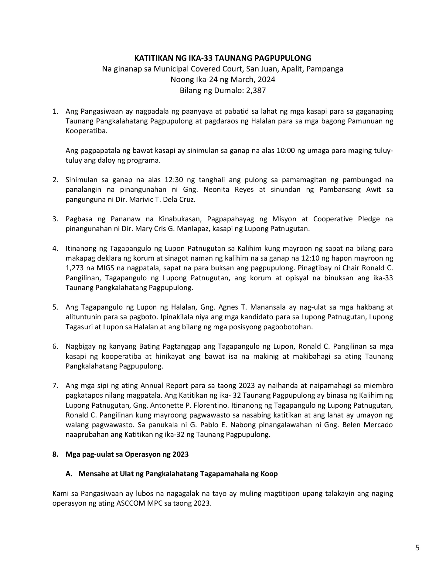 Annual Report 2025, page 6 of 54
